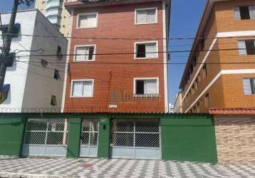 Apartamento com 2 dormitórios à venda por r$ 260.000,00 - vila tupi - praia grande/sp