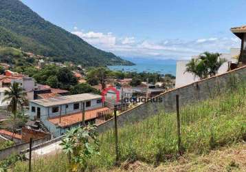 Terreno à venda, 402 m² por r$ 425.000,00 - são francisco da praia - são sebastião/sp