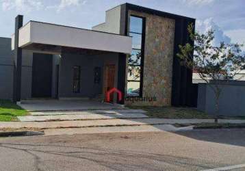 Casa com 3 dormitórios à venda, 163 m² por r$ 1.300.000,00 - condomínio terras do vale - caçapava/sp