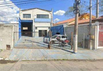 Galpão para alugar, 300 m² por r$ 6.500/mês - jardim diamante - são josé dos campos/sp