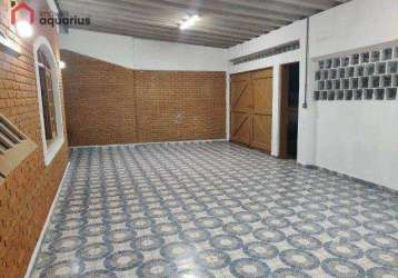 Casa com 2 dormitórios + edícula para alugar, 130 m²  - jardim satélite - são josé dos campos/sp