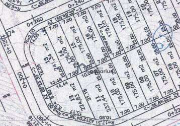 Terreno à venda, 237 m² por r$ 385.000,00 - portal dos pássaros - são josé dos campos/sp