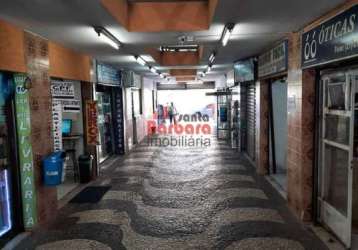 Sala comercial com 1 sala à venda na rua coronel moreira cesar, centro, são gonçalo, 30 m2 por r$ 60.000