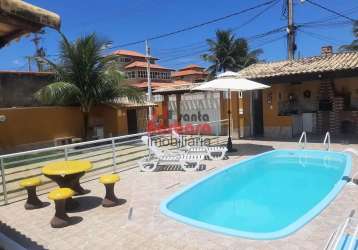 Casa com 3 quartos para alugar na rua sessenta e quatro, jaconé (ponta negra), maricá, 450 m2 por r$ 3.400