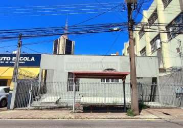 Casa comercial para venda e locação - terreno plano no centro, 562,5m2