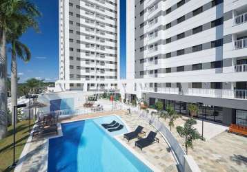 Apartamento para venda 60m² com 2 quartos no residencial aquarela pinheiros