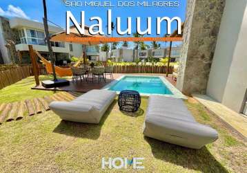 Naluum (casa yaan) - casa com 4 suítes a beira mar de milagres