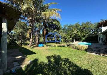 Casa para locação no bairro do morro do algodão em caraguatatuba, sp - propriedade com dois imóveis