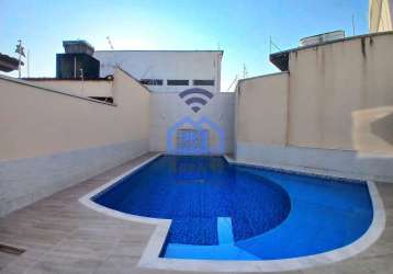 Excelente casa para locação no bairro do indaiá em caraguatatuba, sp - 3 dormitórios e área de laze