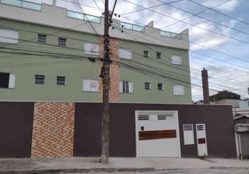 Cobertura com 1 quarto à venda na rua miguel alves viana, --, jardim guarará, santo andré por r$ 380.000