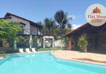 Casa à venda, 687 m² por r$ 2.600.000,00 - cumbuco - caucaia/ce