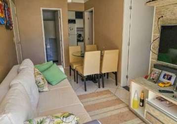 Apartamento com 2 quartos à venda na avenida professor theócrito batista, caji, lauro de freitas, 45 m2 por r$ 170.000