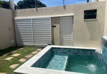 Casa em condomínio fechado com 4 quartos à venda na avenida luiz tarquínio pontes, pitangueiras, lauro de freitas, 170 m2 por r$ 700.000