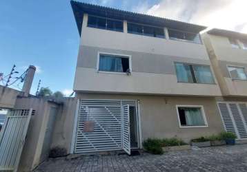 Casa em condomínio fechado com 3 quartos à venda na alameda arpoador, praia do flamengo, salvador, 165 m2 por r$ 650.000