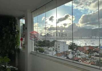 Apartamento com 3 quartos à venda na rua roquete pinto, urca, rio de janeiro, 115 m2 por r$ 2.300.000