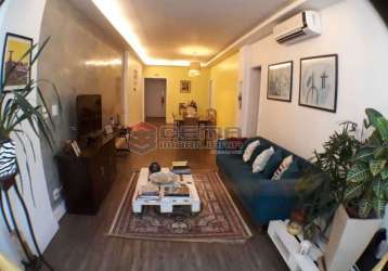 Apartamento com 3 quartos à venda na rua pinheiro machado, laranjeiras, rio de janeiro, 134 m2 por r$ 1.230.000