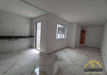 Apartamento com 2 dormitórios à venda, 49 m² por r$ 380.000,00 - vila santa teresa - santo andré/sp