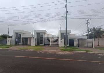 Casa geminadas à venda em foz do iguaçu no jardim duarte. imóvel recém finalizado