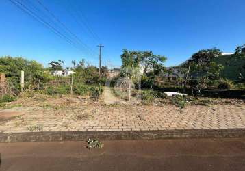 Terreno à venda no bairro nova andradina em foz do iguaçu.