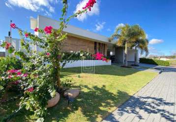 Casa térrea à venda no condomínio reserva iguaçu em foz do iguaçu.