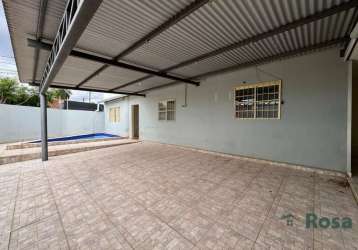 Casa residencial/comercial para venda com ótima localização no parque cuiabá, cuiabá - ca7058