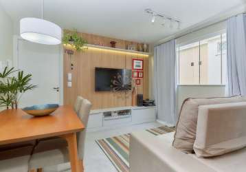 Apartamento com 2 quartos à venda na avenida dos canários, 134, santa felicidade, curitiba, 48 m2 por r$ 320.000