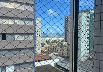 Apartamento reformado e com vista para o mar disponível para locação codigo: 95065