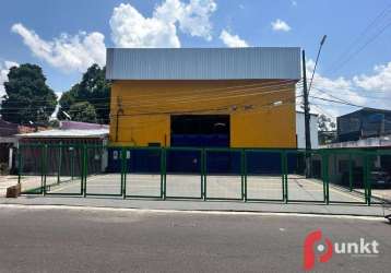 Galpão para alugar, 756 m² por r$ 25.000,00/mês - cachoeirinha - manaus/am