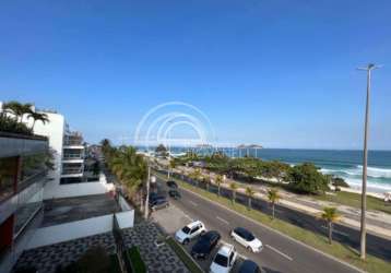 Cobertura triplex de 4 suites á venda - barra da tijuca - jardim oceânico