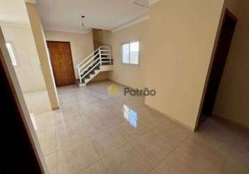 Cobertura com 3 dormitórios à venda, 177 m² por r$ 630.000,00 - vila camilópolis - santo andré/sp