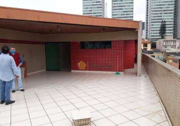 Salão para alugar, 220 m² por r$ 2.620,00/mês - jardim do mar - são bernardo do campo/sp