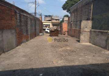 Terreno à venda, 166 m² por r$ 405.005,00 - vila nogueira - diadema/sp