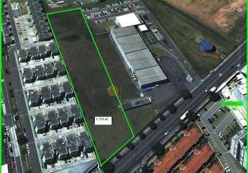 Área à industrial, 6560 m² por r$ 10.000.000 - taboão - são bernardo do campo/sp