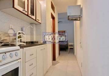 Apartamento com 1 quarto à venda na rua santa clara, copacabana, rio de janeiro, 20 m2 por r$ 390.000