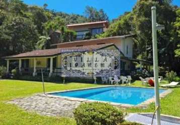 Casa em condomínio fechado com 4 quartos à venda na rua santarém, mury, nova friburgo, 300 m2 por r$ 800.000