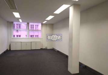 Sala comercial com 4 salas para alugar na rua sete de setembro, centro, rio de janeiro, 160 m2 por r$ 2.500