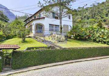 Casa com 4 quartos à venda na rua leonia velsi, morin, petrópolis, 360 m2 por r$ 1.990.000