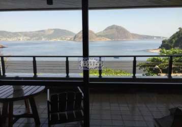 Apartamento com 4 quartos à venda na avenida almirante benjamin sodré, boa viagem, niterói, 420 m2 por r$ 3.500.000