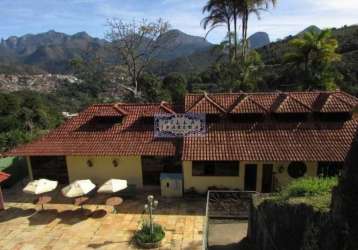 Casa com 4 quartos à venda na rua noel rosa, quinta da barra, teresópolis, 228 m2 por r$ 1.500.000