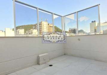 Cobertura com 3 quartos à venda na rua real grandeza, botafogo, rio de janeiro, 167 m2 por r$ 2.758.300