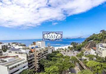 Cobertura com 4 quartos à venda na praça atahualpa, leblon, rio de janeiro, 240 m2 por r$ 8.430.000