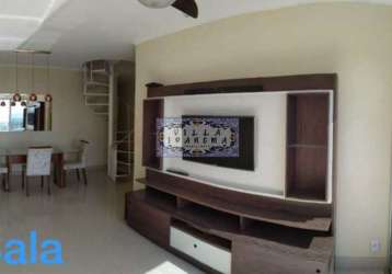 Cobertura com 3 quartos à venda na rua aristides lobo, rio comprido, rio de janeiro, 98 m2 por r$ 570.000