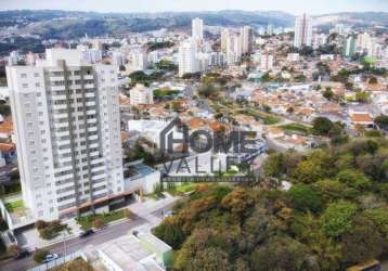 Lançamento- apartamentos de 92m² e 96m²,  singolare residenza, vila itália castelo - valinhos/sp