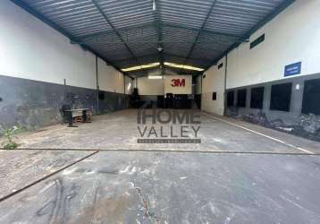 Barracão comercial a venda, 352,50m², situado na vila sônia, em valinhos, r$ 1.150.000,00