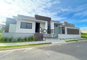 Linda casa a venda em condomínio de valinhos, 3 suítes, valinhos-sp