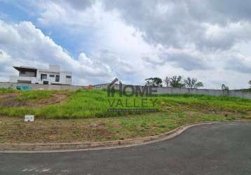 Terreno à venda, 611 m² por r$ 630.000,00 - condomínio ecovilla boa vista - valinhos/sp