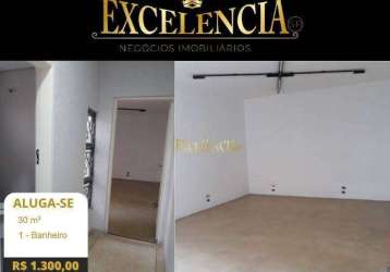 Sala para alugar, 30 m² por r$ 1.300/mês - santana - são paulo/sp