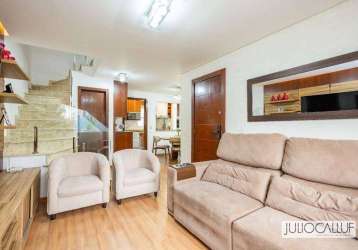 Sobrado com 3 dormitórios, sendo, 01 suíte master + 2 demi-suítes à venda, 180 m² por r$ 895.000 - bom retiro - curitiba/pr