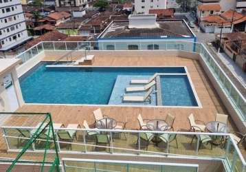 Apartamento a 300 metros da praia, 2 dormitórios.