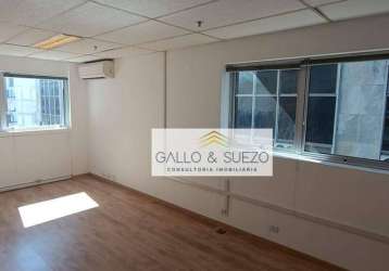 Sala para alugar, 71 m² por r$ 7.599,23/mês - vila buarque - são paulo/sp